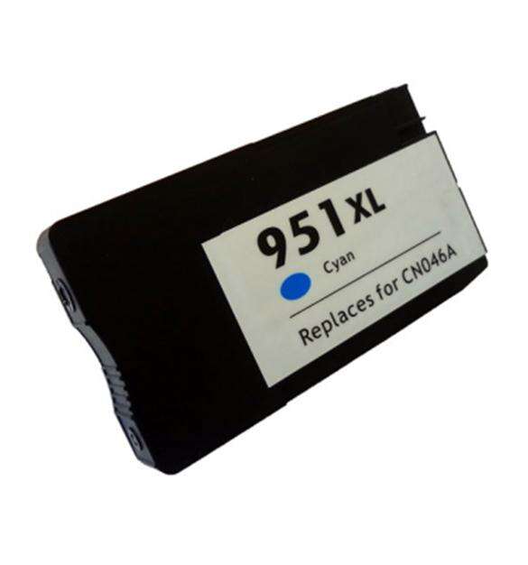 Generico HP 951XL Cyan Cartucho de Tinta - Reemplaza CN046AE/CN050AE