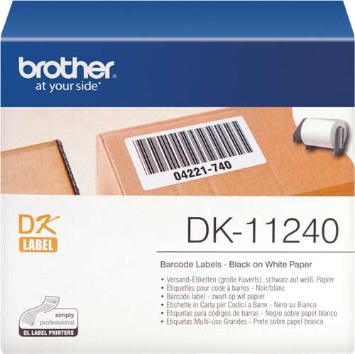 Brother DK11240 - Etiquetas Originales Precortadas Multiproposito Grandes - 102x