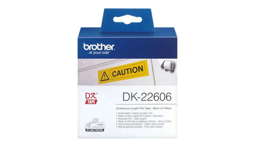 Brother DK22606 - Etiquetas Originales de Tamaño personalizado - Ancho 62mm x 15