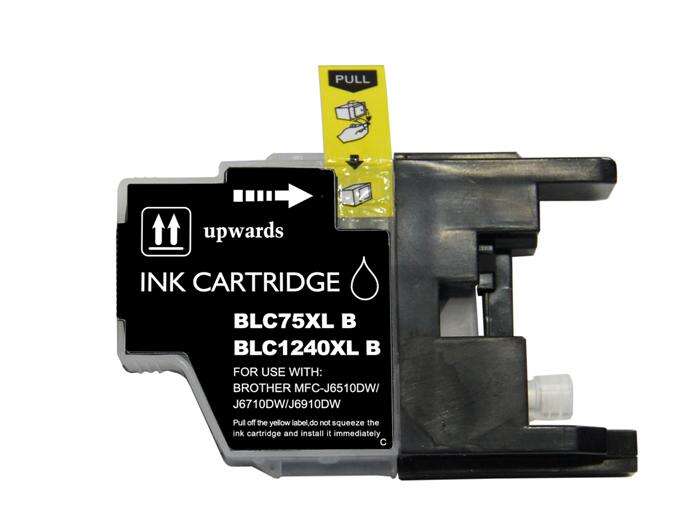 Brother LC1240XL/LC1220XL/LC1280XL Negro Cartucho de Tinta Generico - Reemplaza 