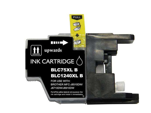Brother LC1240XL/LC1220XL/LC1280XL Negro Cartucho de Tinta Generico - Reemplaza 