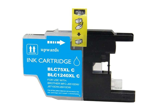 Brother LC1240XL/LC1220XL/LC1280XL Cyan Cartucho de Tinta Generico - Reemplaza L