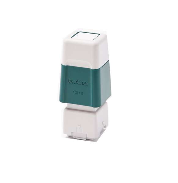 Brother PR1212G6P Pack de 6 Monturas de Sellos Originales - 12x12mm - Color Verd
