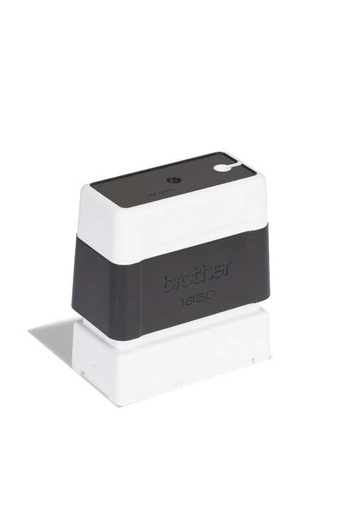 Brother PR1850B6P Pack de 6 Monturas de Sellos Originales - 18x50mm - Color Negr