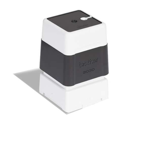 Brother PR3030B6P Pack de 6 Monturas de Sellos Originales - 30x30mm - Color Negr