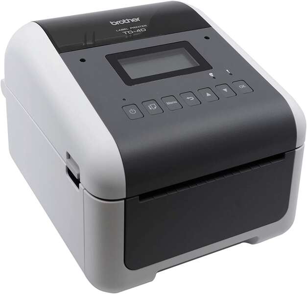 Brother TD4550DNWB Impresora Termica de Etiquetas Profesional WiFi, Bluetooth, U