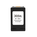 Remanufacturado HP 305XL Negro Cartucho de Tinta - Muestra Nivel de Tinta - Reemplaza 3YM62AE/3YM61AE