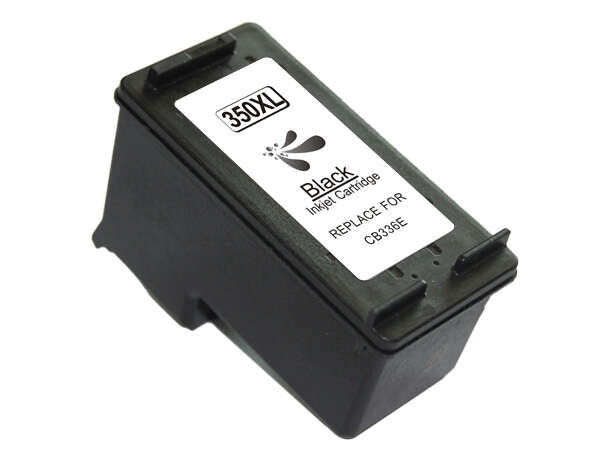 Remanufacturado HP 350XL Negro Cartucho de Tinta - Reemplaza CB336EE/CB335EE