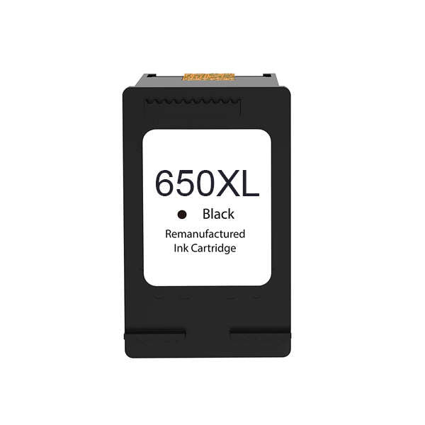 Remanufacturado HP 650XL Negro Cartucho de Tinta - Reemplaza CZ101AE