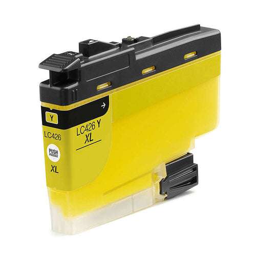 Brother LC426XL Amarillo Cartucho de Tinta Pigmentada Generico - Reemplaza LC426