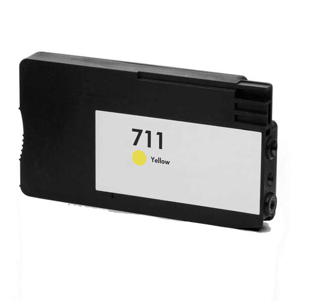 Generico HP 711 Amarillo Cartucho de Tinta - Reemplaza CZ132A
