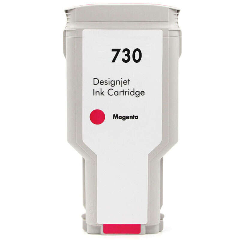 Generico HP 730 Magenta Cartucho de Tinta - Reemplaza P2V69A/P2V63A