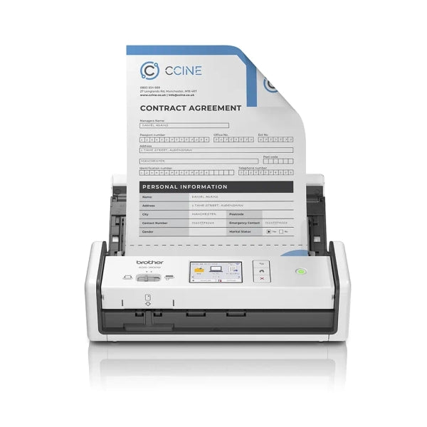 Brother ADS1800W Escaner Documental WiFi Duplex - Hasta 30ppm - Alimentador Auto