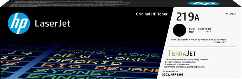 HP W2190A Negro Cartucho de Toner Original - 219A