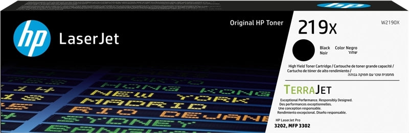 HP W2190X Negro Cartucho de Toner Original - 219X