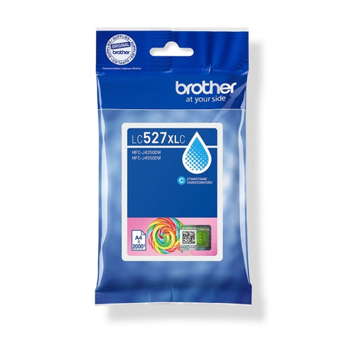Brother LC527XL Cyan Cartucho de Tinta Original - LC527XLC