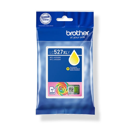 Brother LC527XL Amarillo Cartucho de Tinta Original - LC527XLY