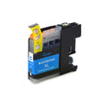 Brother LC123XL/LC121XL Cyan Cartucho de Tinta Generico - Reemplaza LC123C/LC121