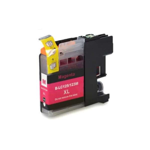 Brother LC123XL/LC121XL Magenta Cartucho de Tinta Generico - Reemplaza LC123M/LC
