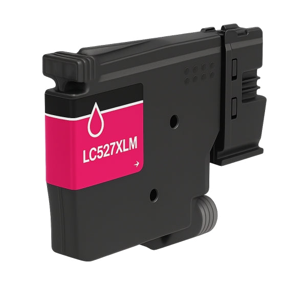 Brother LC527XL Magenta Cartucho de Tinta Pigmentada Generico - Reemplaza LC527X