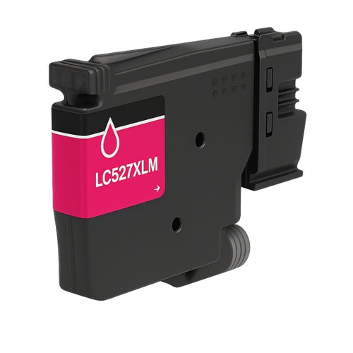 Brother LC527XL Magenta Cartucho de Tinta Pigmentada Generico - Reemplaza LC527X