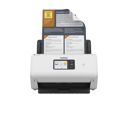 Brother ADS-4550W Escaner de sobremesa WiFi - Hasta 70ppm - Alimentador Automati