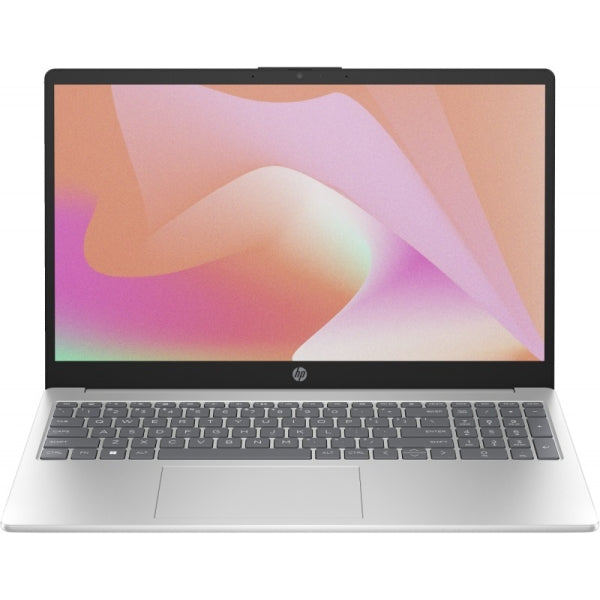 HP 15-fd0058ns Portatil 15.6" Intel Core 5-120U - 8GB - 512GB SSD - Color Plata - Teclado QWERTY (ES)