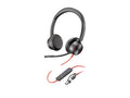HP Poly Blackwire 8225 Auriculares con Microfono - Cancelacion de Ruido - USB-C/A -  ANC Hibrida Avanzada - Controles en Cable