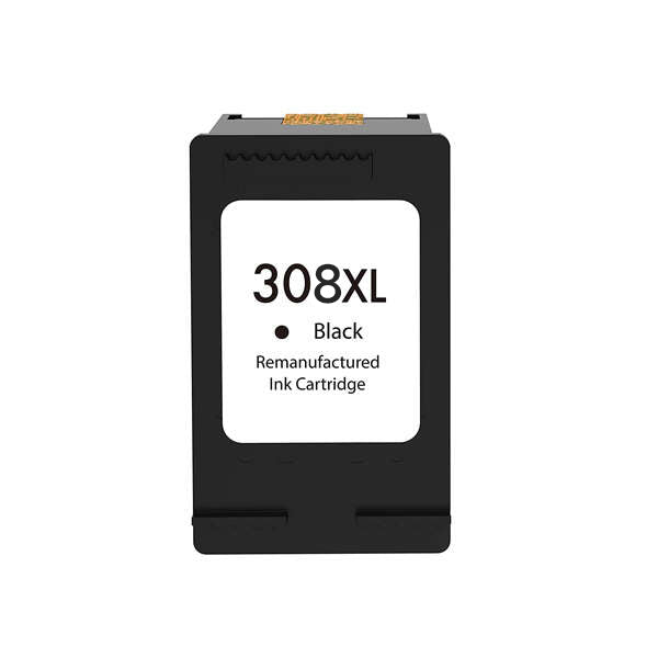 Remanufacturado HP 308XL Negro Cartucho de Tinta - Reemplaza 7FP22UE/7FP21UE - Alta Capacidad/Jumbo