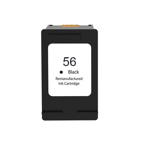 Remanufacturado HP 56 Negro Cartucho de Tinta - Reemplaza C6656AE/C6656GE