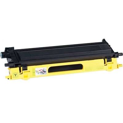 Brother TN135/TN130 Amarillo Cartucho de Toner Generico - Reemplaza TN135Y/TN130