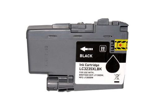 Brother LC3235XL/LC3233 Negro Cartucho de Tinta Pigmentada Generico - Reemplaza 