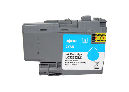Brother LC3235XL/LC3233 Cyan Cartucho de Tinta Generico - Reemplaza LC3235XLC/LC