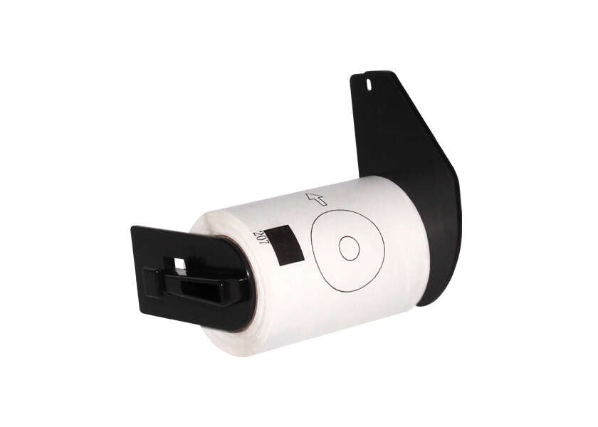 Brother DK11207 - Etiquetas Genericas Precortadas Circulares para CD/DVD - 58 mm